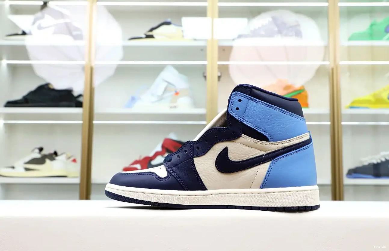 JORDAN 1 AIR RETRO OG HIGH 'OBSIDIAN' 0603